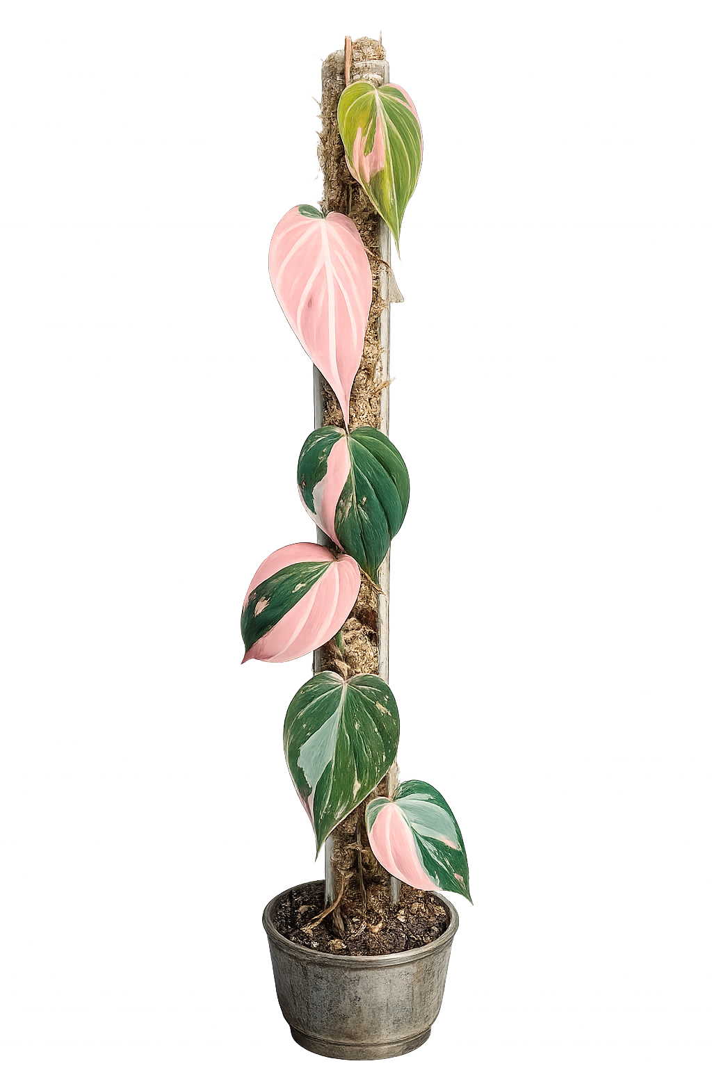 Philodendron Micans True Pink Variegated