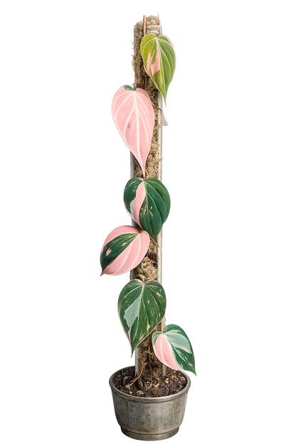 Philodendron Micans True Pink Variegated